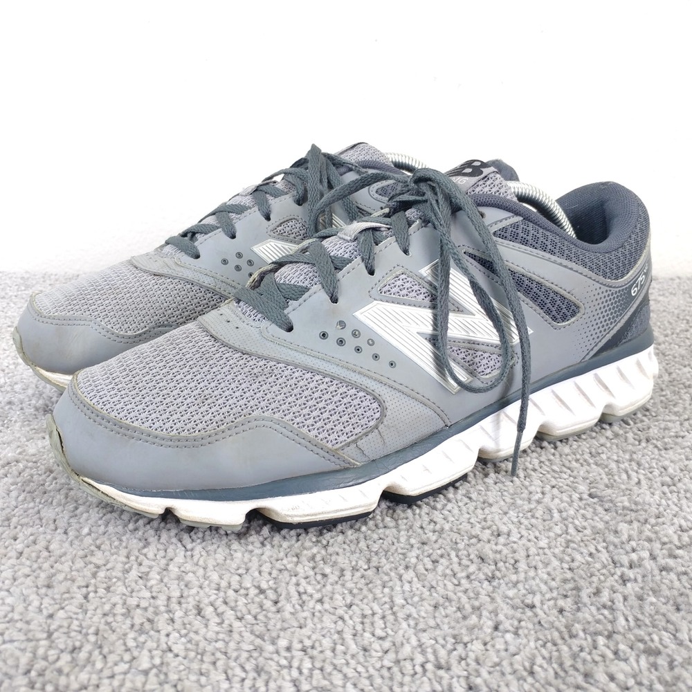 New Balance 675v2 Mens Size 10 Running Shoes Low Top Gray Sneakers M675CG2